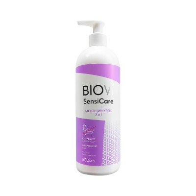 Biovi крем моющий 3 в 1 (без использования воды) 500 мл 1 шт