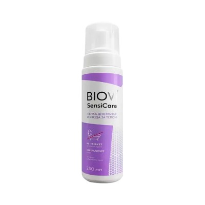 Biovi пенка для мытья и ухода за телом (без использования воды) 250 мл 1 шт