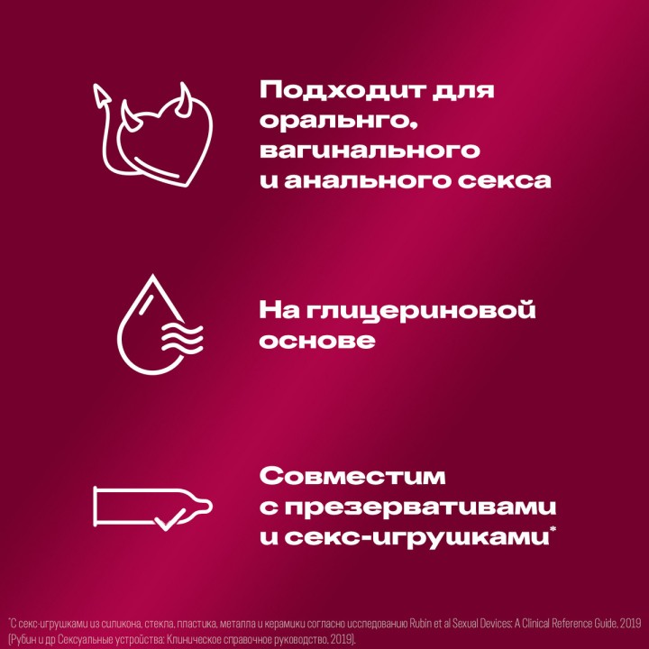 Durex Play Very Cherry интимный гель-смазка с ароматом и вкусом сочной вишни 50 мл флакон 1 шт