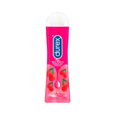 Durex Play Very Cherry интимный гель-смазка с ароматом и вкусом сочной вишни 100 мл флакон 1 шт