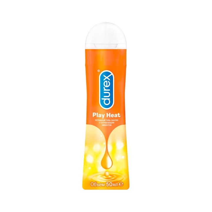 Durex Play Heat интимный гель-смазка с согревающим эффектом 50 мл флакон 1 шт