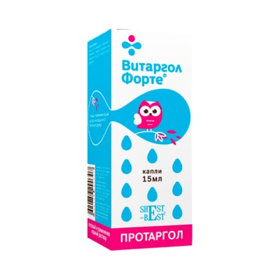 Витаргол Форте капли назальные 15 мл флакон 1 шт