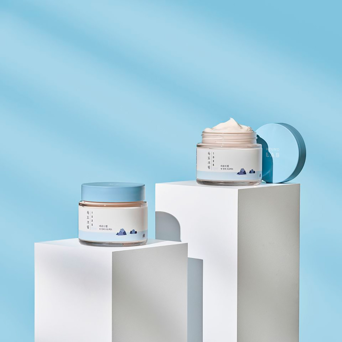 Round Lab 1025 Dokdo Light Cream легкий увлажняющий крем для лица 80 мл 1 шт