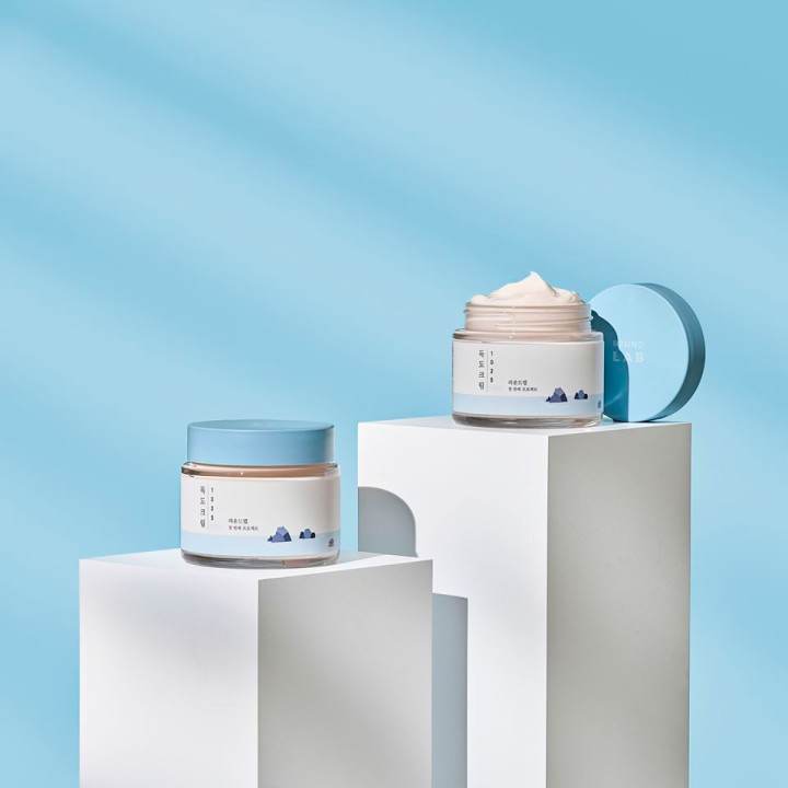 Round Lab 1025 Dokdo Light Cream легкий увлажняющий крем для лица 80 мл 1 шт