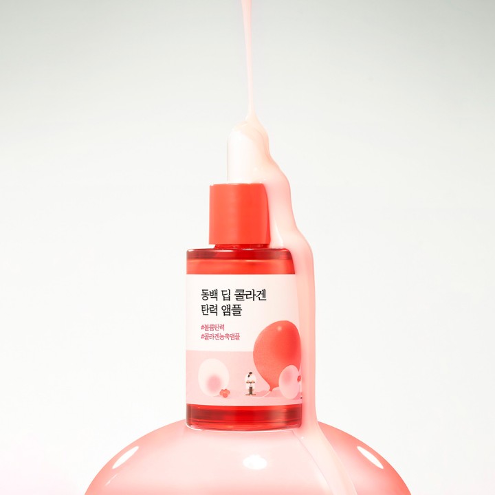 Round Lab Camellia Deep Collagen Firming Ampoule укрепляющая сыворотка для лица 30 мл 1 шт