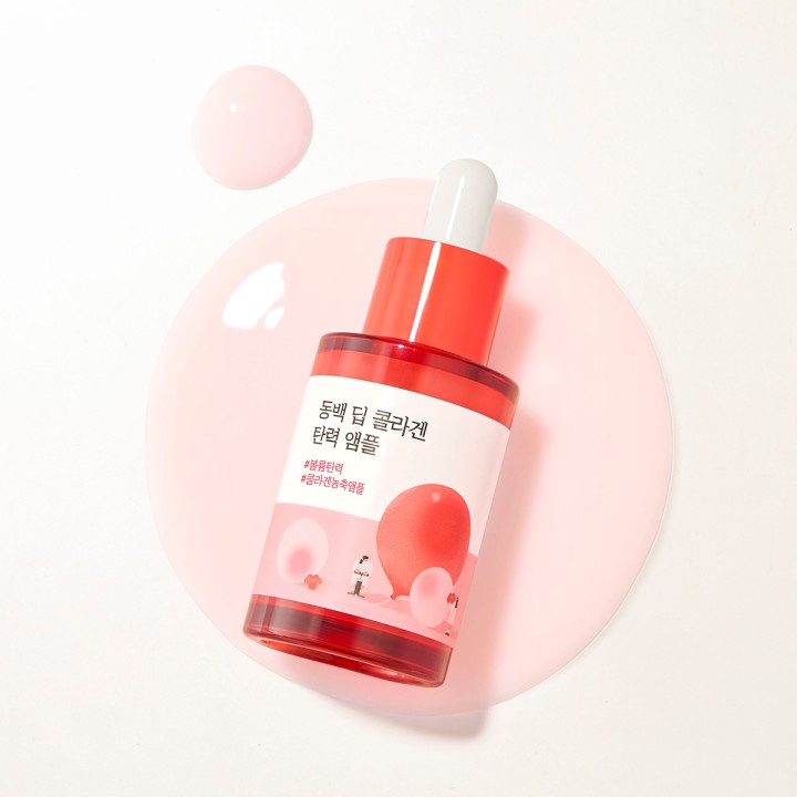 Round Lab Camellia Deep Collagen Firming Ampoule укрепляющая сыворотка для лица 30 мл 1 шт