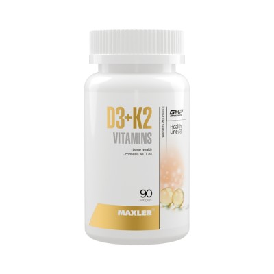 Д3+К2 капсулы 0,23 г 90 шт Maxler