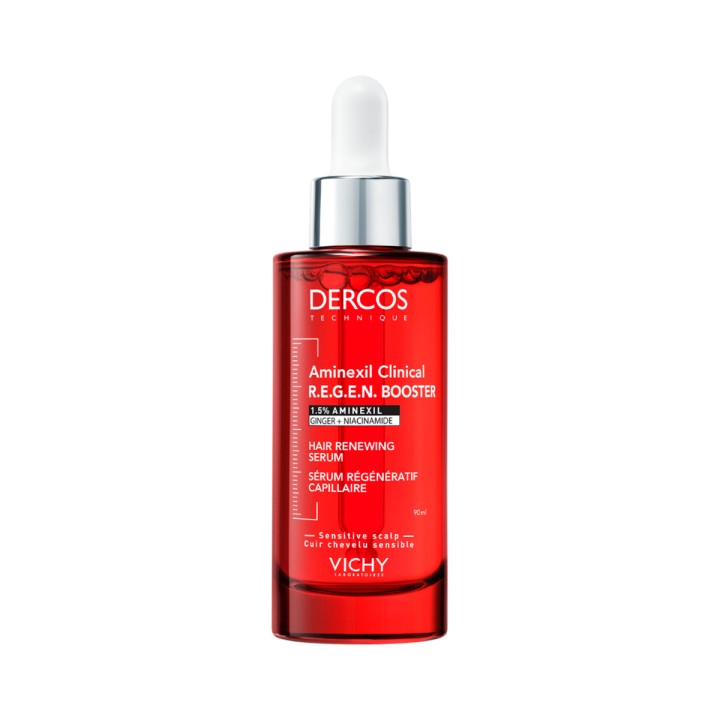 Vichy Dercos Technique Aminexil Clinical R.E.G.E.N. Booster сыворотка для укрепления и роста волос 90 мл 1 шт