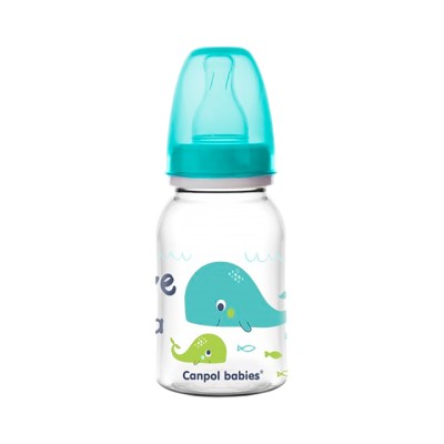 Canpol Babies Love & Sea бутылочка для кормления от 0 месяцев 120 мл ассорти 1 шт
