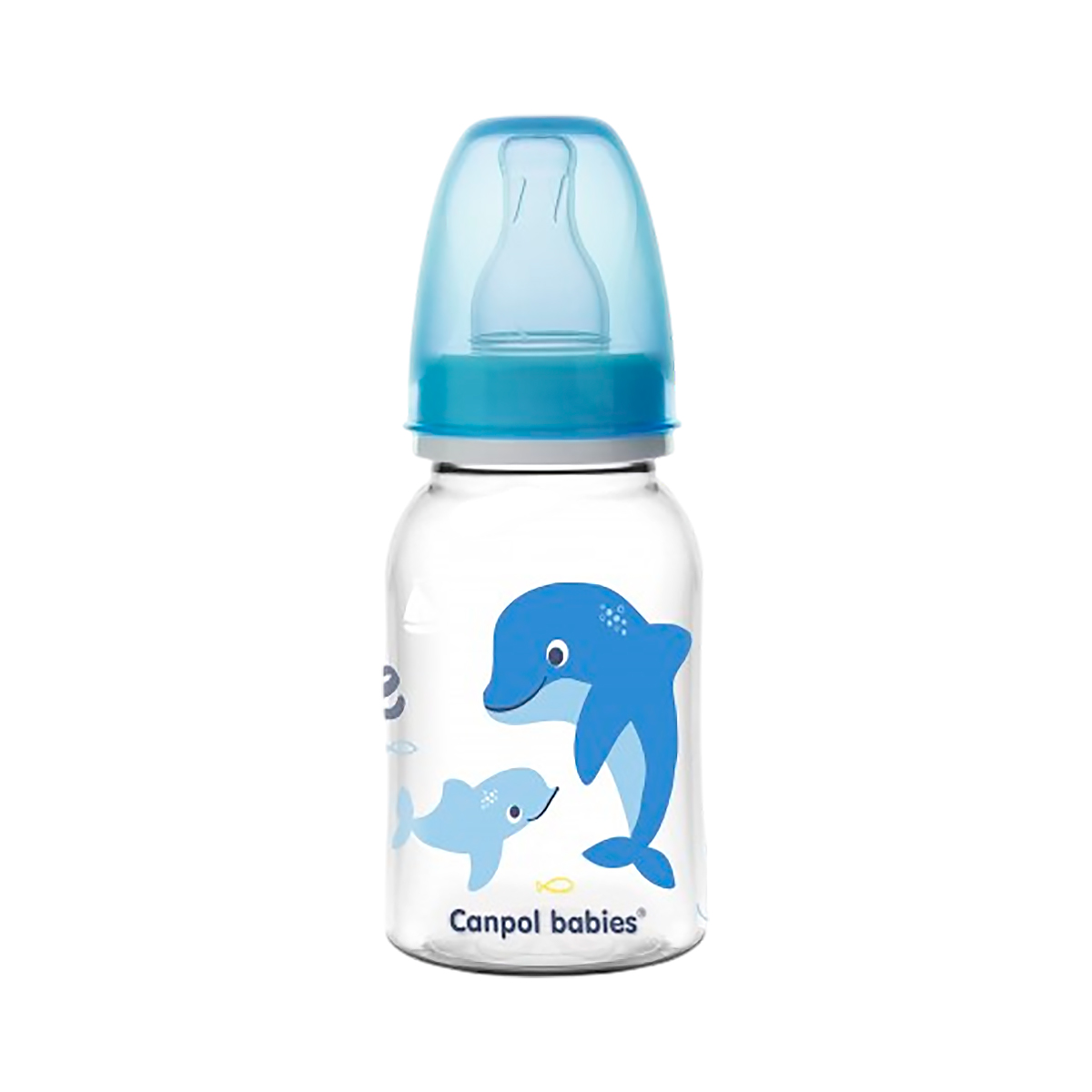 Canpol Babies Love & Sea бутылочка для кормления от 0 месяцев 120 мл ассорти 1 шт