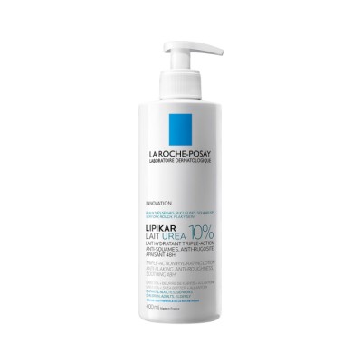 La Roche-Posay Lipikar Lait Urea 10 % увлажняющее молочко для тела тройного действия 400 мл 1 шт