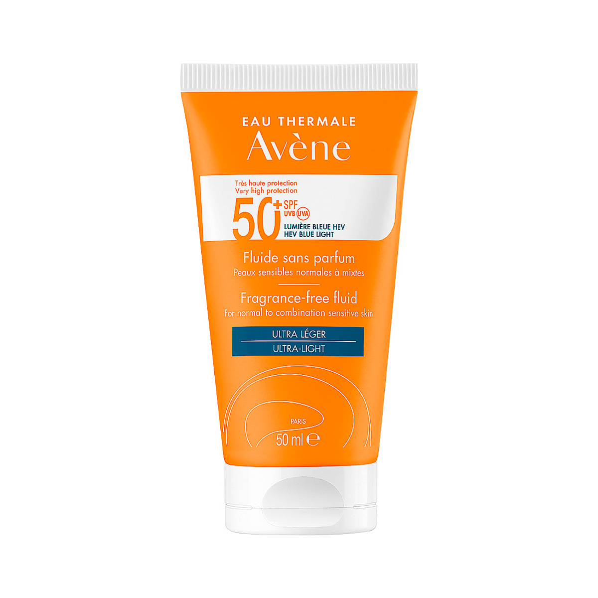 Avene солнцезащитный флюид SPF 50+ 50 мл 1 шт