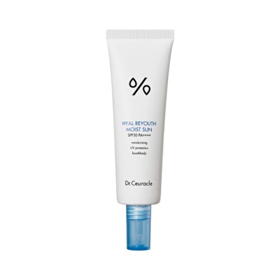 Dr. Ceuracle Hyal Reyouth Moist Sun SPF 50+ PA++++ увлажняющий солнцезащитный крем 50 мл 1 шт