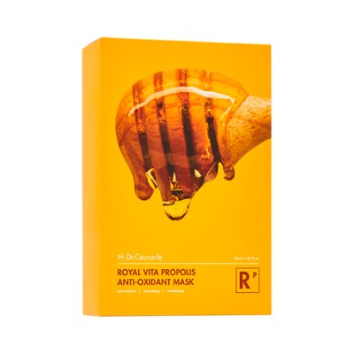 Dr. Ceuracle Royal Vita Propolis Antioxidant Mask антиоксидантная тканевая маска 30 мл 10 шт