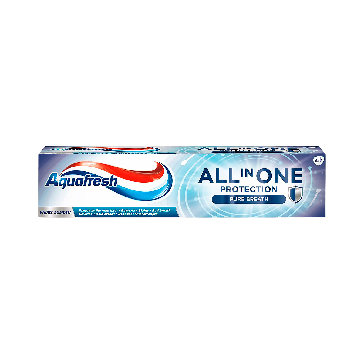 Aquafresh All-in-One Protection Pure Breath зубная паста 75 мл туба 1 шт