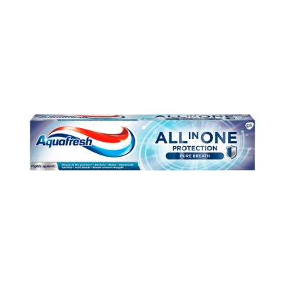 Aquafresh All-in-One Protection Pure Breath зубная паста 75 мл туба 1 шт