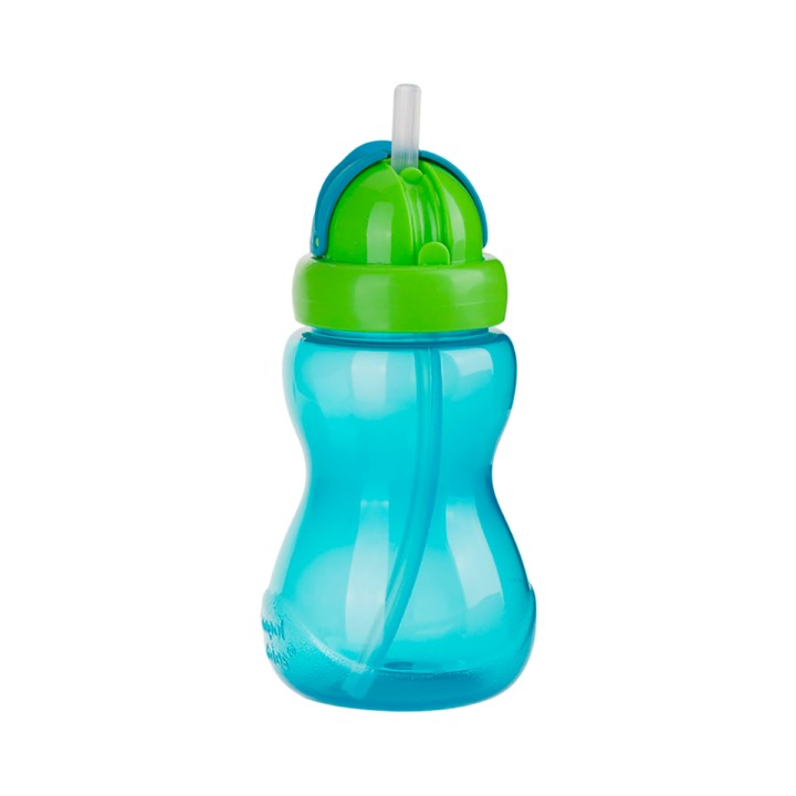 Canpol Babies Sport Cup поильник спортивный с трубочкой от 12 месяцев 270 мл голубой 1 шт