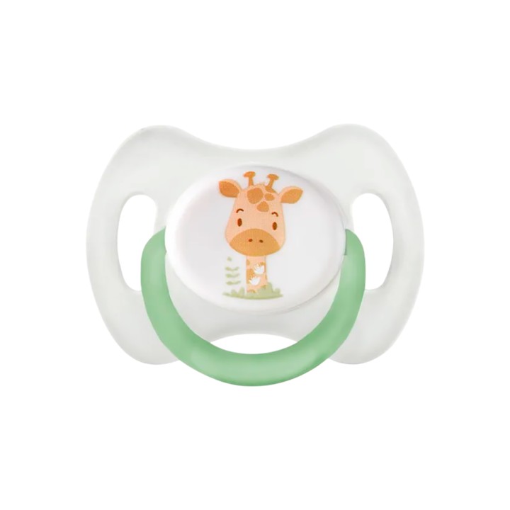 BeBaby арт. LM-9226/1 соска-пустышка силиконовая круглая 0-6 месяцев 1 шт