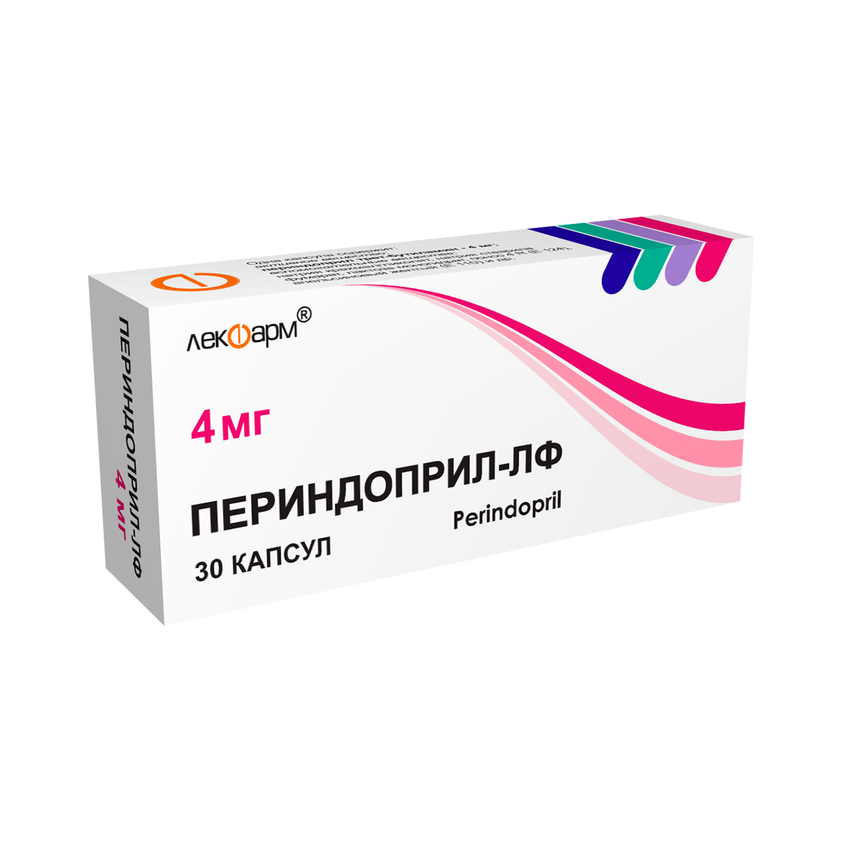 Периндоприл-ЛФ 4 мг капсулы 30 шт