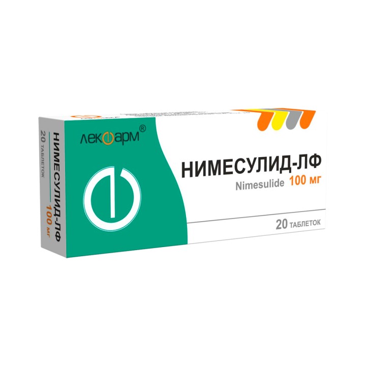 Нимесулид-ЛФ 100 мг таблетки 20 шт