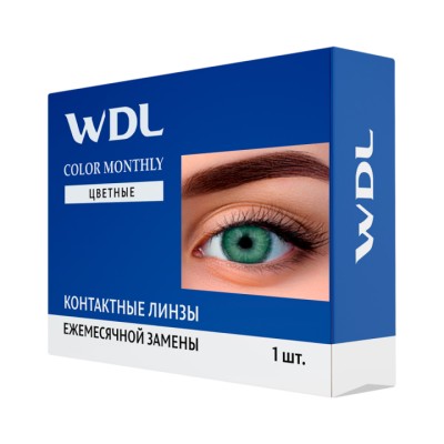 WDL Color Monthly Mojito -5,50 BC 8.6 линзы контактные мягкие 1 шт