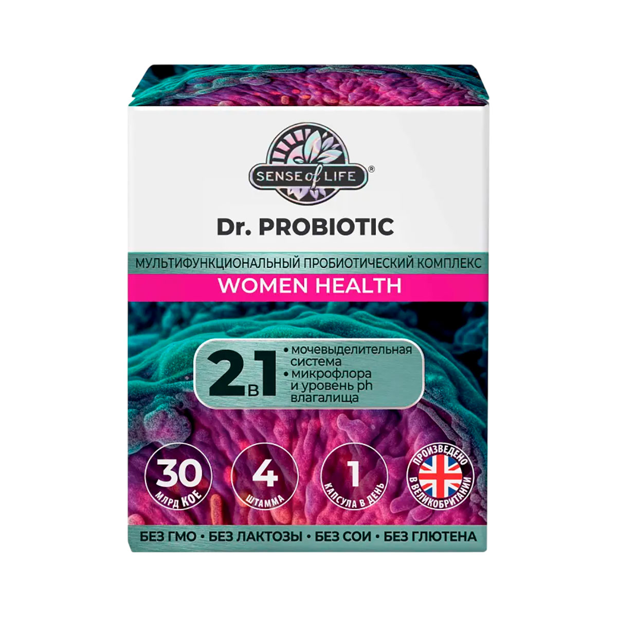 Sense of Life Dr. Probiotic Женское здоровье капсулы 600 мг 30 шт