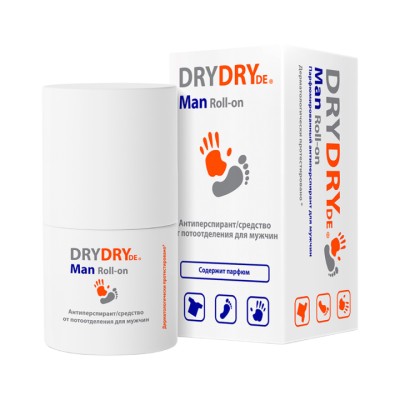 DryDry de Man парфюмированный антиперспирант от потоотделения для мужчин 50 мл 1 шт