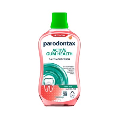 Parodontax Активная защита десен свежая мята ополаскиватель для полости рта 500 мл флакон 1 шт