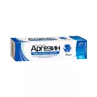 Аргезин 10 мг/г крем для наружного применения 50 г туба 1 шт