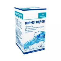 Нормогидрон порошок для приготовления раствора 18,9 г пакет 10 шт