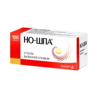 Но-шпа 40 мг таблетки 100 шт