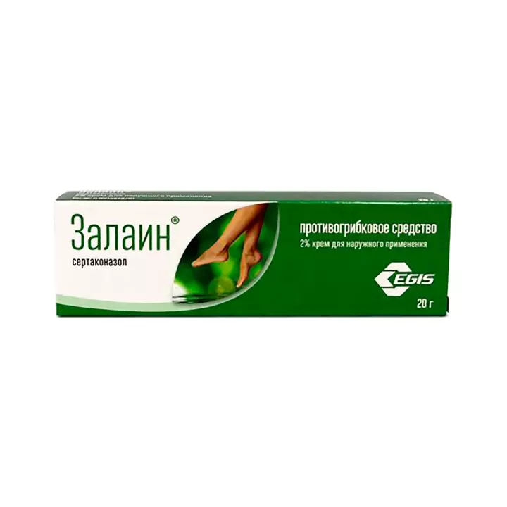 Залаин 2 % крем для наружного применения 20 г туба 1 шт