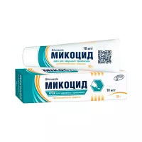 Микоцид 10 мг/г крем для наружного применения 30 г туба 1 шт