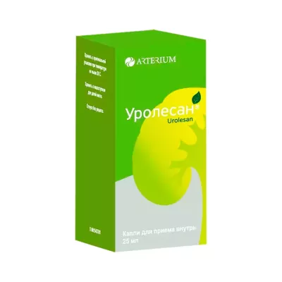 Уролесан капли для приема внутрь 25 мл флакон-капельница 1 шт