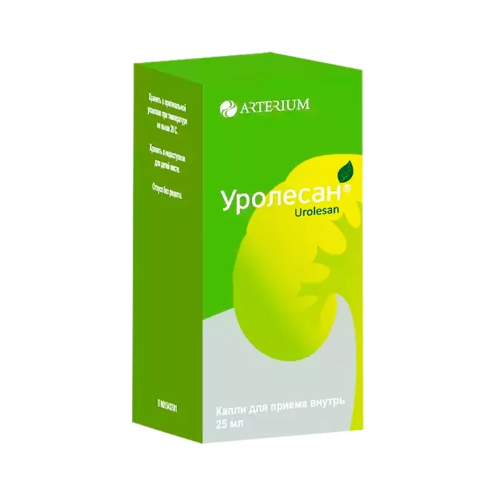Уролесан капли для приема внутрь 25 мл флакон-капельница 1 шт
