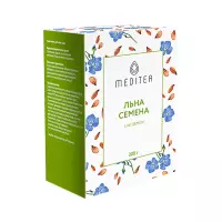 Льна семена сырье цельное 200 г пачка 1 шт