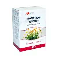 Ноготков цветки сырье измельченное 50 г пачка 1 шт