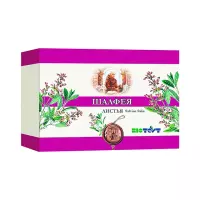 Шалфея листья сырье измельченное 40 г пачка 1 шт