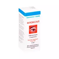 Флоксал 3 мг/мл капли глазные 5 мл флакон 1 шт