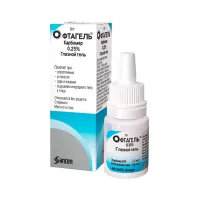 Офтагель 2,5 мг/г гель глазной 10 г флакон 1 шт