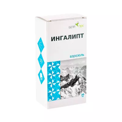 Ингалипт аэрозоль 30 мл баллон 1 шт