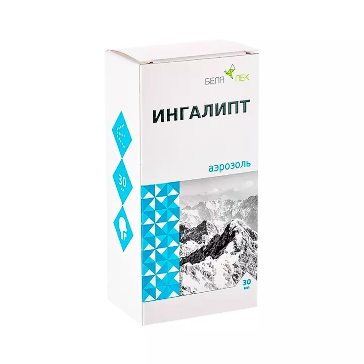 Ингалипт аэрозоль 30 мл баллон 1 шт