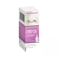 Галазолин гель 0,5 мг/г назальный флакон 1 шт