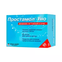Простамол Уно 320 мг капсулы 60 шт