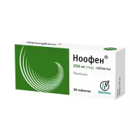 Ноофен 250 мг таблетки 20 шт