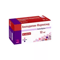 Амлодипин Фармлэнд 10 мг таблетки 30 шт