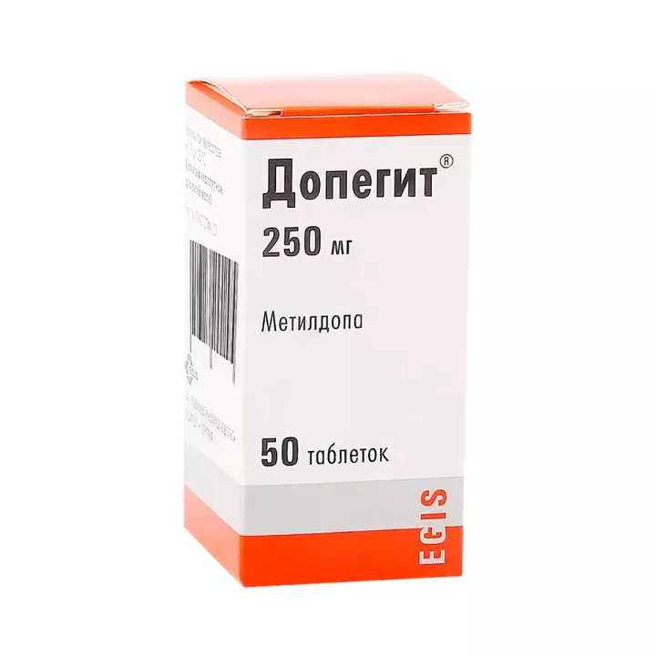 Допегит 250 мг таблетки 50 шт