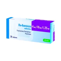 Ко-Амлесса 4 мг+10 мг+1,25 мг таблетки 30 шт