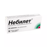 Небилет 5 мг таблетки 28 шт