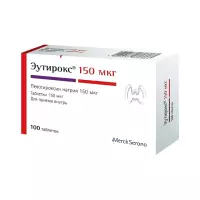 Эутирокс 150 мкг таблетки 100 шт